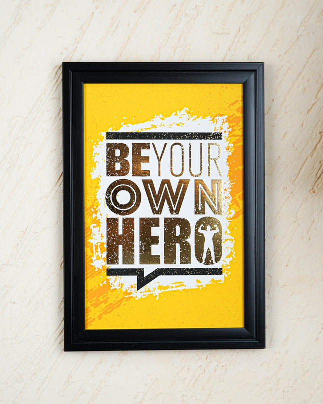 Motivational Quotes Wall Hanging Frames - 10x14 inch - WBG2005-5