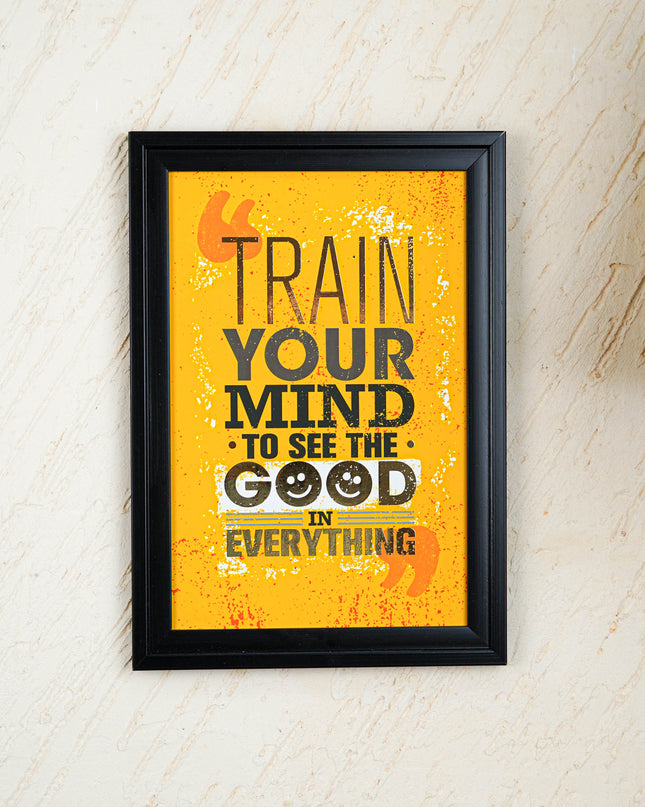 Motivational Quotes Wall Hanging Frames - 10x14 inch - WBG2005-6