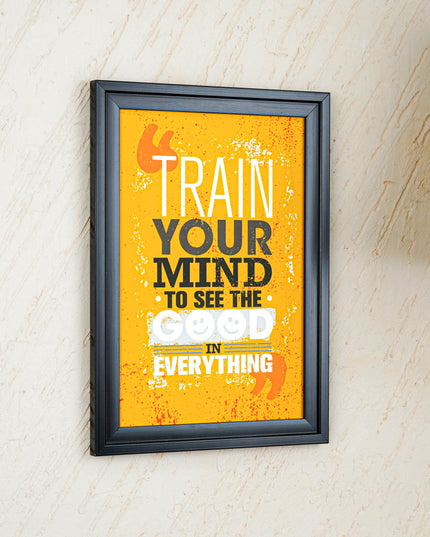 Motivational Quotes Wall Hanging Frames - 10x14 inch - WBG2005-6