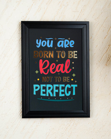 Motivational Quotes Wall Hanging Frames - 10x14 inch - WBG2005-8
