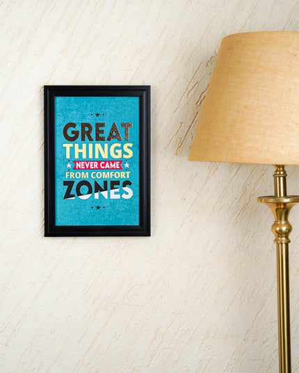 Motivational Quotes Wall Hanging Frames - 10x14 inch - WBG2005-9