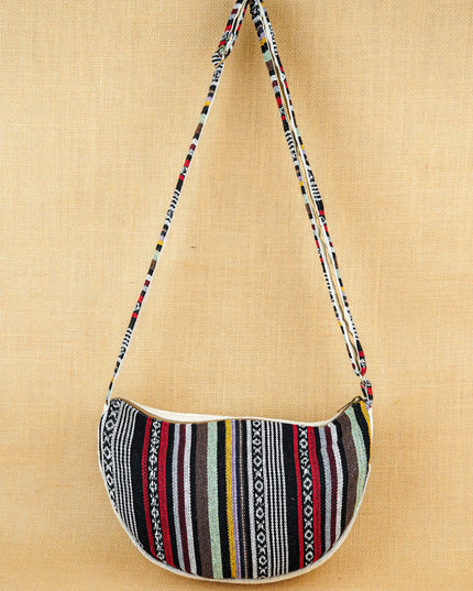 Jacquard Sling Bag - 11X8 inch - WBG2006