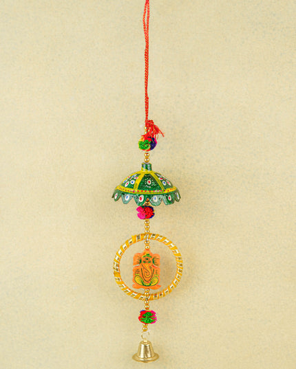 Ganesha Thoran with Bell - 15 inch - WBG2007