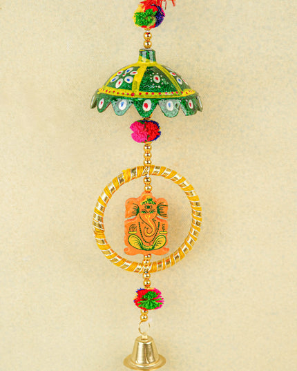 Ganesha Thoran with Bell - 15 inch - WBG2007