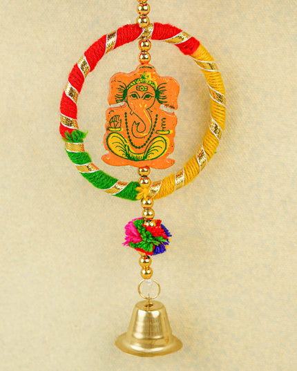 Ganesha Thoran with Bell - 15 inch - WBG2007
