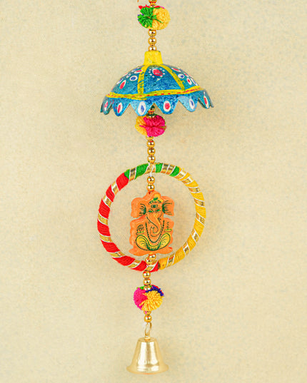 Ganesha Thoran with Bell - 15 inch - WBG2007