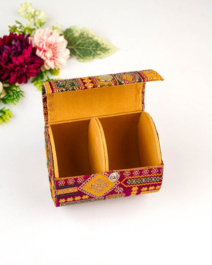 Banarasi Bangle Box - 4 inch - WBG2009