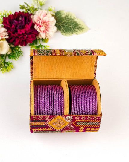 Banarasi Bangle Box - 4 inch - WBG2009