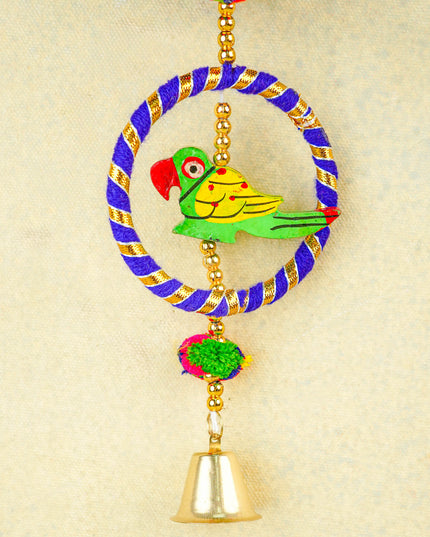 Parrot Thoran with Bell - Set of 2 - 15 inch - WBG2011