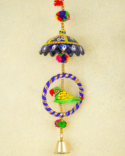 Parrot Thoran with Bell - Set of 2 - 15 inch - WBG2011