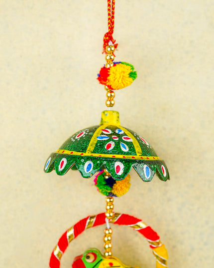 Parrot Thoran with Bell - Set of 2 - 15 inch - WBG2011