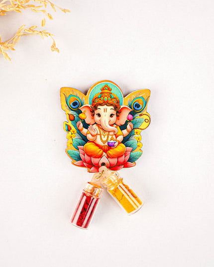 Ganesha Haldi Kumkum Set - WBG2023