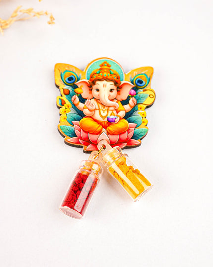Ganesha Haldi Kumkum Set - WBG2023