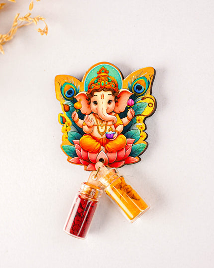 Ganesha Haldi Kumkum Set - WBG2023