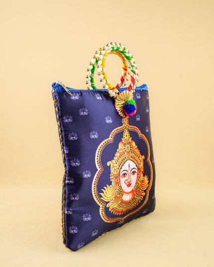 Amman Face Handbag - 9 inch - WBG2034