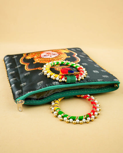Amman Face Handbag - 9 inch - WBG2034