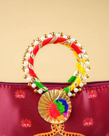 Amman Face Handbag - 9 inch - WBG2034