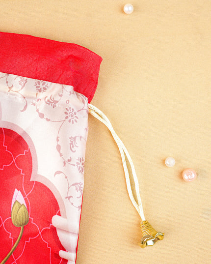 Pichwai String Bag - 11x9 inch - WBG2035