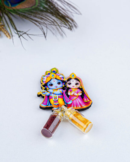 Radhakrishna Kumkum Set - WBG2038