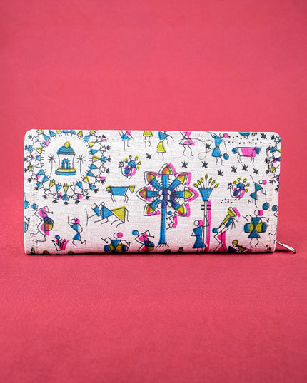 Warli Printed Purse - WBG2041