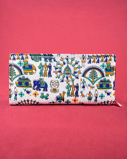 Warli Printed Purse - WBG2041