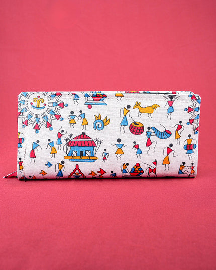 Warli Printed Purse - WBG2041