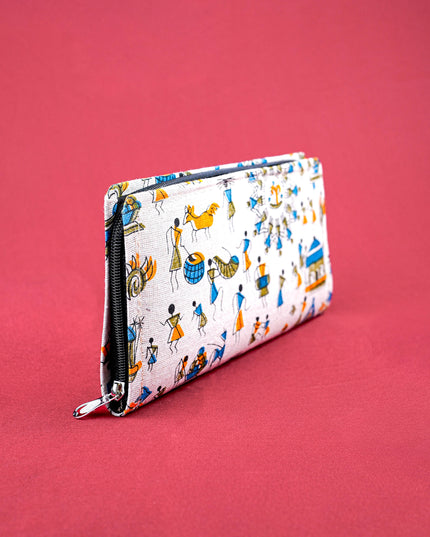 Warli Printed Purse - WBG2041