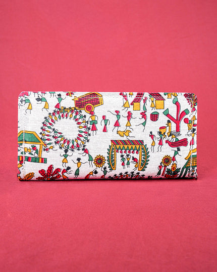 Warli Printed Purse - WBG2041