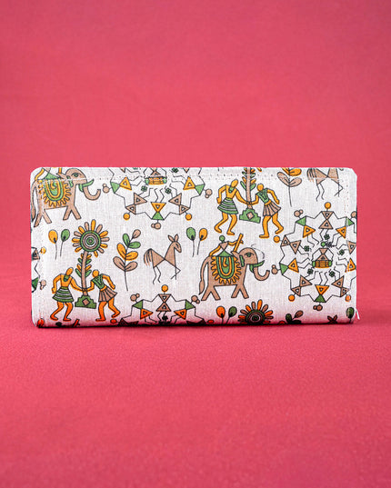 Warli Printed Purse - WBG2041