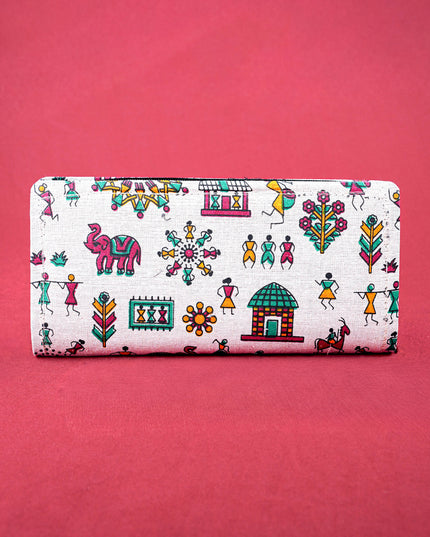 Warli Printed Purse - WBG2041