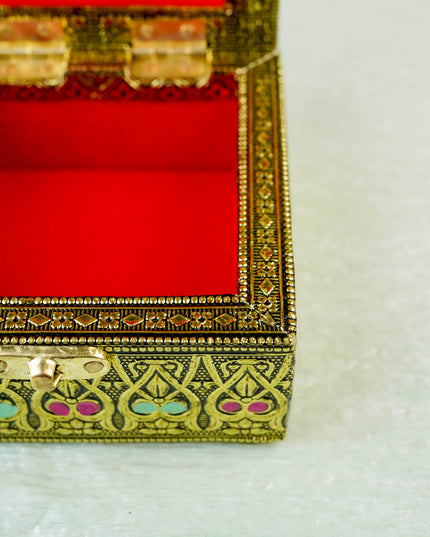 Jewel Box with Peacock Design - 4 inch - WBG2055