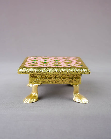 Meenakari Manai - 4 inch - WBG2058