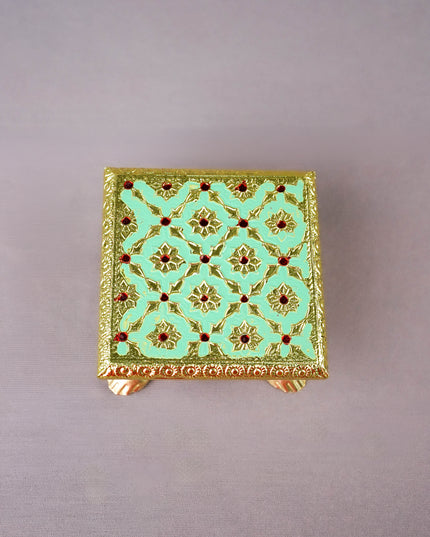 Meenakari Manai - 4 inch - WBG2058