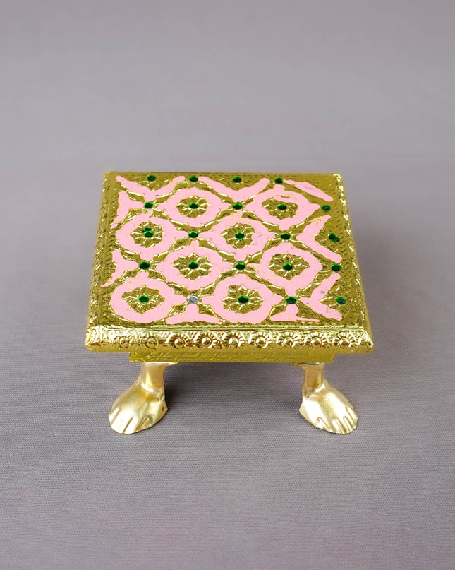 Meenakari Manai - 4 inch - WBG2058