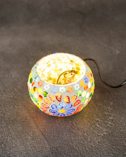 Mosaic Glass with Light - WBG2083