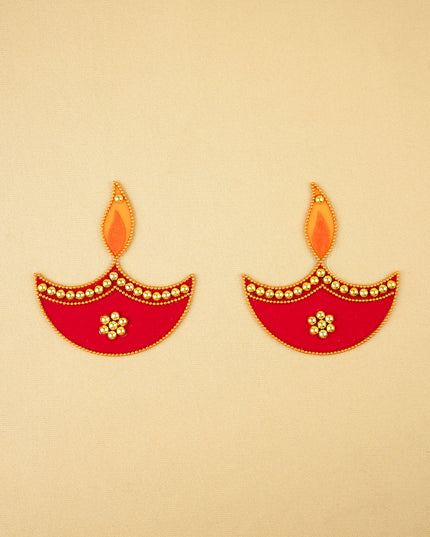 Rangoli - Set of 2 Diya - 3 inch - WBG2090