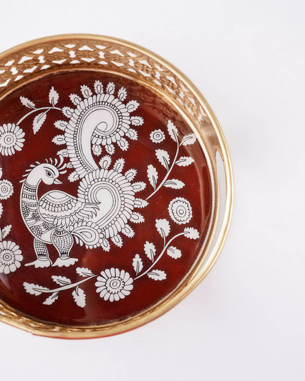 Annapakshi Printed Tray - 6 inch - WBG2091
