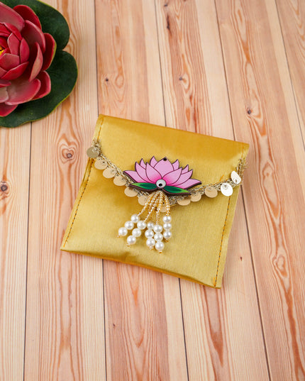 Designer Purse - Haldi Kumkum & Bangles - WBG2095