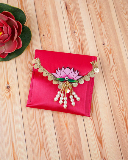 Designer Purse - Haldi Kumkum & Bangles - WBG2095