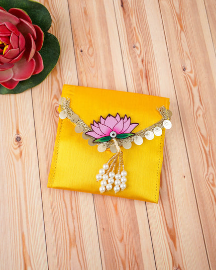 Designer Purse - Haldi Kumkum & Bangles - WBG2095