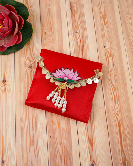 Designer Purse - Haldi Kumkum & Bangles - WBG2095