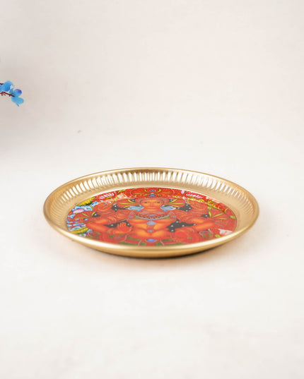 Iron Plate with Mural Print - 6 inch - WBG2104-3
