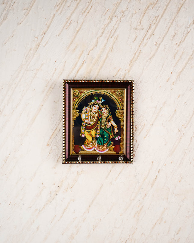 Radha Krishna Printed Key Hanger - WBG2108