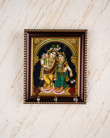 Radha Krishna Printed Key Hanger - WBG2108