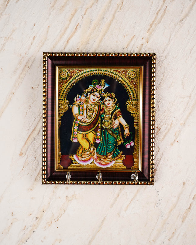 Radha Krishna Printed Key Hanger - WBG2108