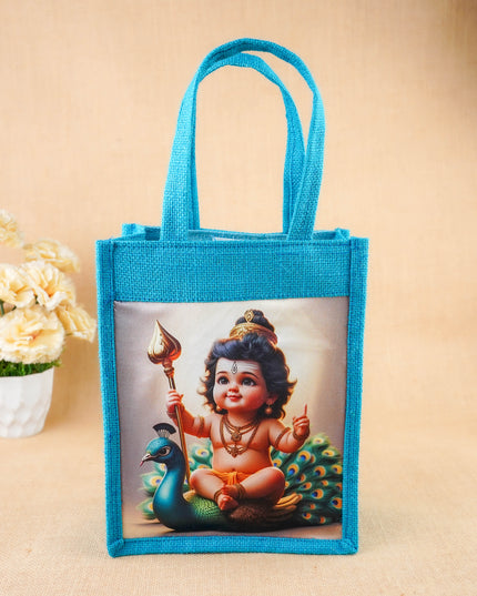 Baby Murugar Jute Bag - 10 inch - WBG2119