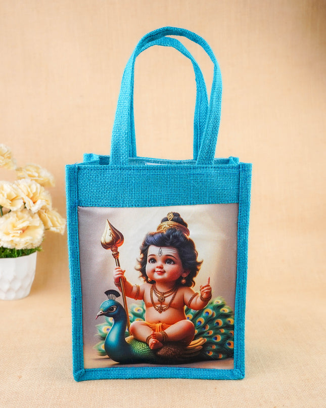 Baby Murugar Jute Bag - 10 inch - WBG2119