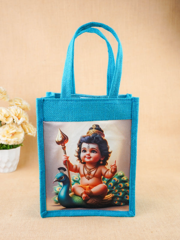 Baby Murugar Jute Bag - 10 inch - WBG2119
