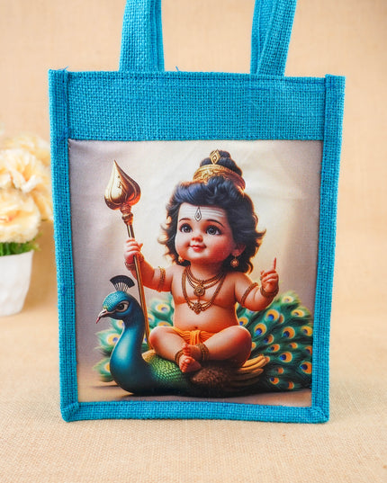 Baby Murugar Jute Bag - 10 inch - WBG2119