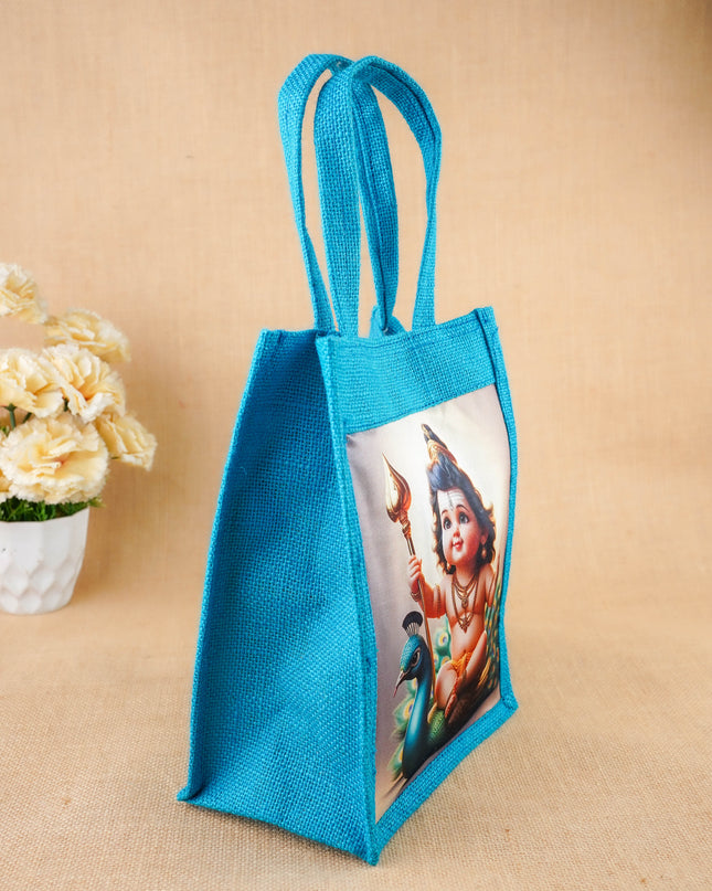 Baby Murugar Jute Bag - 10 inch - WBG2119